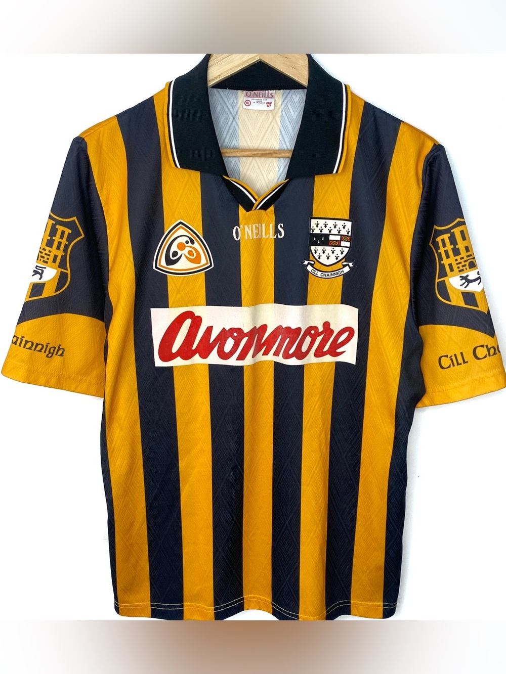 Vintage 1998/99 Kilkenny Jersey Avonmore O'Neills GAA Hurling Shirt Mens XL